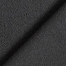 Tecido para sobretudos Mistura de lã Liso – preto,  thumbnail number 3