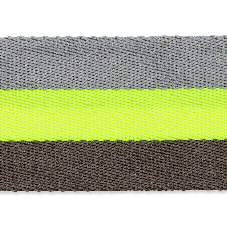 Cinto para bolsas Néon [ 40 mm ] – amarela néon/cinzento,  image number 4