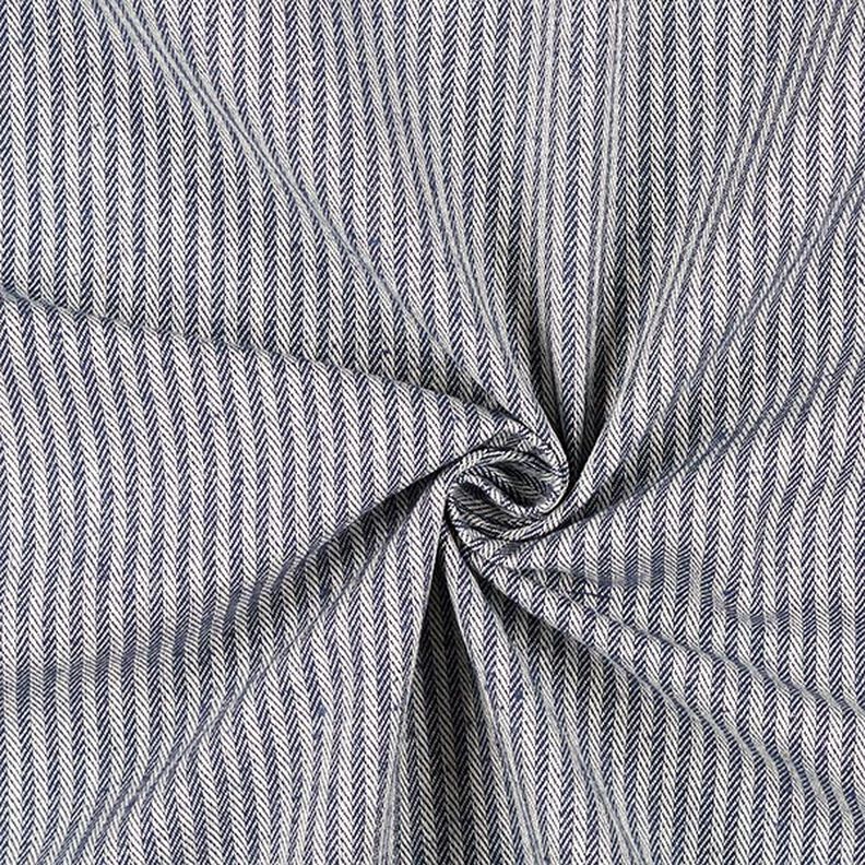Tecido para mobiliário Jacquard tira – azul,  image number 2