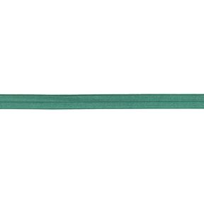 Fita de nastro elástica  brilhante [15 mm] – verde zimbro, 
