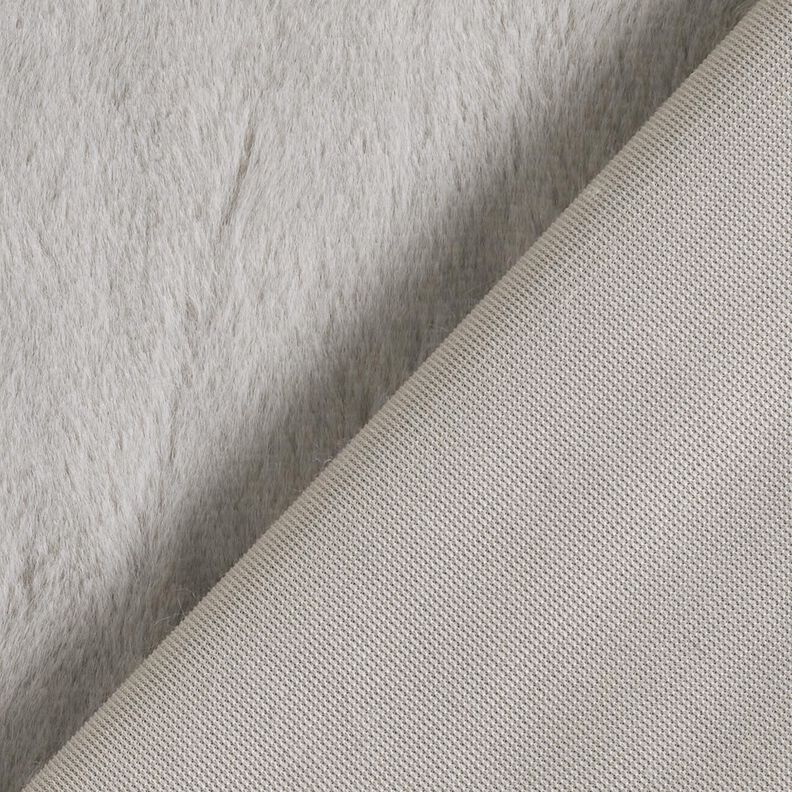 pele sintética de alta qualidade lisa – cinzento claro,  image number 3