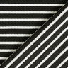 Jacquard Jersey Riscas diagonais – preto/branco,  thumbnail number 4