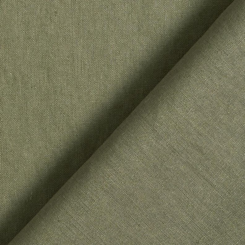 Mistura de linho e algodão, lavado – caqui-claro,  image number 3