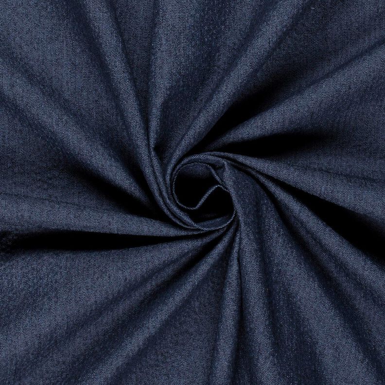 Denim Mistura de algodão Anarruga – azul-marinho,  image number 5