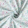 Popelina de algodão Sonho de flores Impressão Digital – branco/eucalipto,  thumbnail number 3