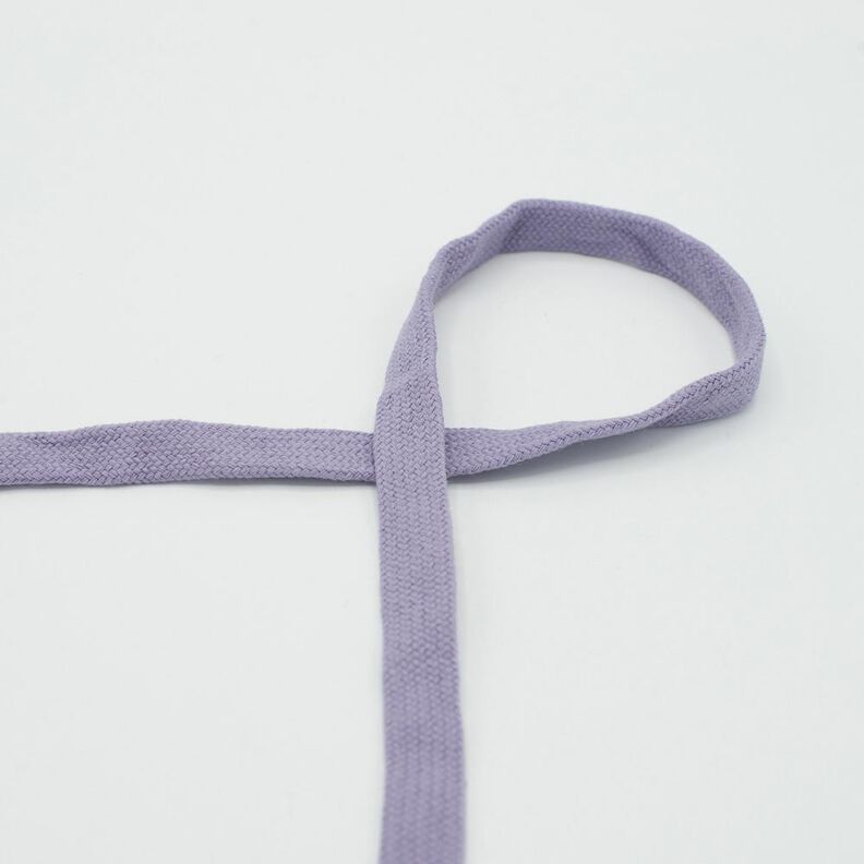 Cordão plano Camisola com capuz Algodão [15 mm] – lilás,  image number 1