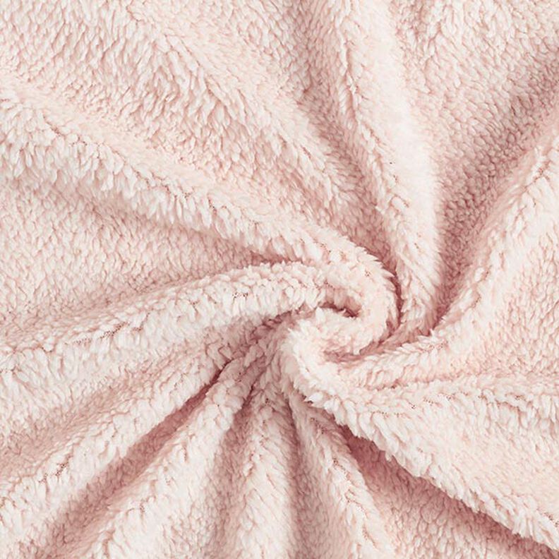 Pelo artificial Tecido Teddy – rosa-claro,  image number 1