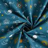 Tecido de algodão Cretone Constelações – azul-oceano,  thumbnail number 3