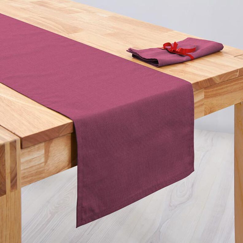 Tecido para decoração Lona – vermelho violeta médio,  image number 4