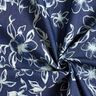 Chambray Flores de verão – azul-marinho/branco sujo,  thumbnail number 3