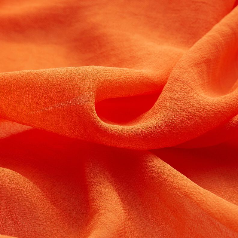 Crepe Chiffon Liso – laranja,  image number 2