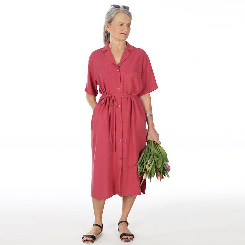 FRAU ISLA Vestido-camisa com lapela | Studio Schnittreif | XS-XXL,  image number 3