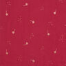 Jersey de algodão Flores Estampado prateado – bordô/cobre,  thumbnail number 1