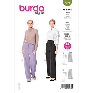 Spodnie, Burda 6079 | 34-44, 