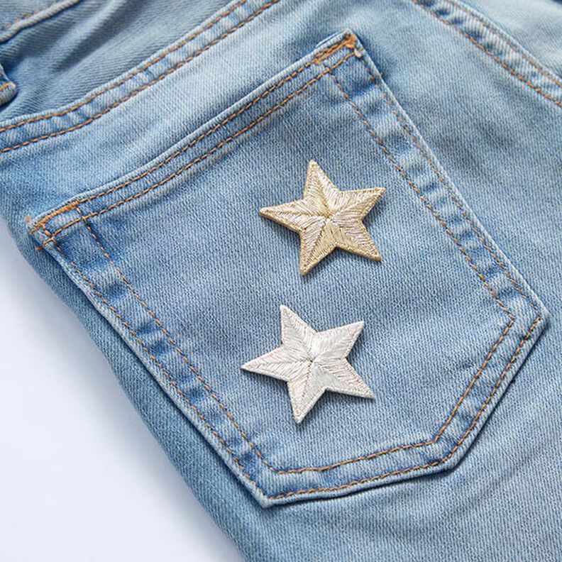 Aplicação Estrela – prata metálica,  image number 3