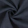 Tecido de mistura de rami lavado a pedra, qualidade pesada – azul-noite,  thumbnail number 2