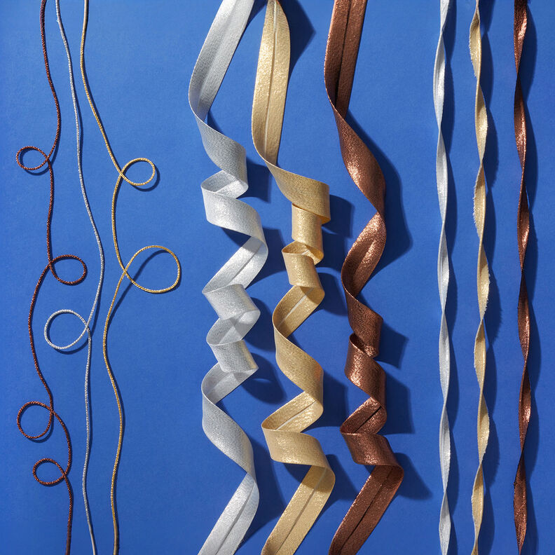 Metálico Cordão [Ø 2 mm] – prata metálica,  image number 4