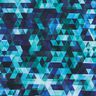 Softshell Triângulos coloridos Impressão Digital – azul-noite/turquesa,  thumbnail number 6