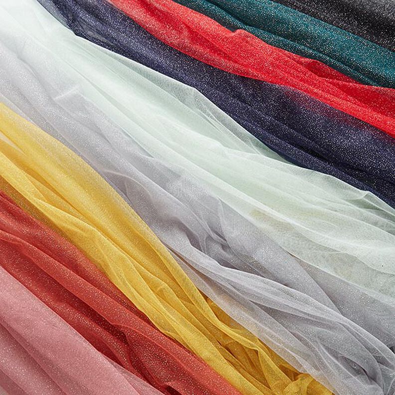 Tule Brilho Royal – azul-marinho/prateado,  image number 6