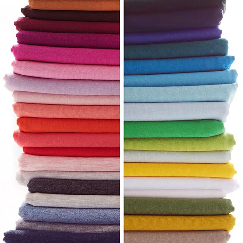 Jersey de algodão Médio Liso – vermelho,  image number 7