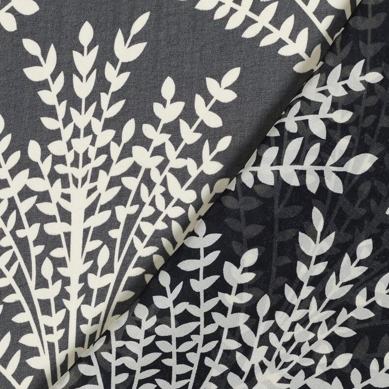 Chiffon Ramos grandes – preto/branco,  image number 4