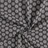 Jersey de algodão flores de brilho – preto,  thumbnail number 3
