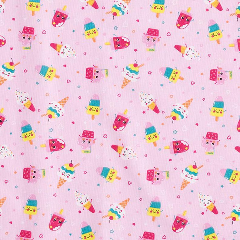 Tecido de algodão Cretone Gelado – rosa,  image number 1