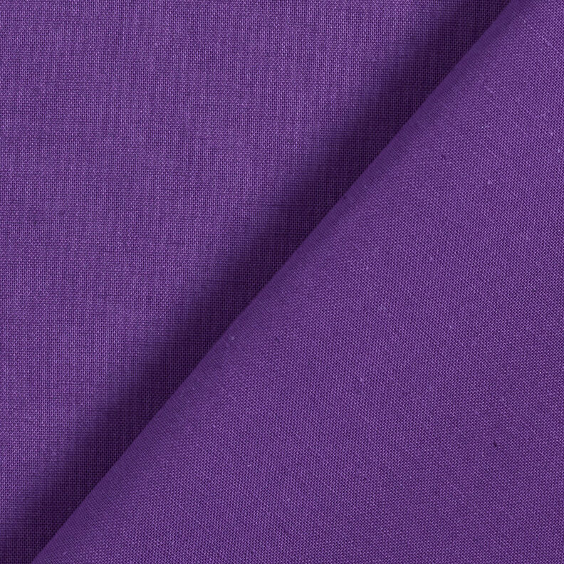 Tecido de algodão Cretone Liso – roxo,  image number 3