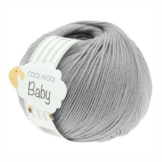 Cool Wool Baby, 50g | Lana Grossa – cinzento-prateado, 