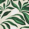 Tecido para decoração Lona plantas sofisticadas – verde escuro/natural,  thumbnail number 5
