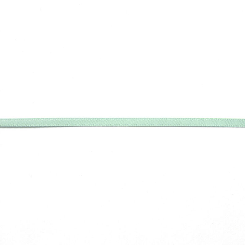 Fita de cetim [3 mm] – menta clara,  image number 1