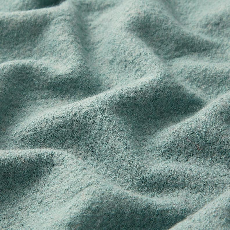 Tecido leve de malha com mistura de viscose e lã – verde amarelado,  image number 2