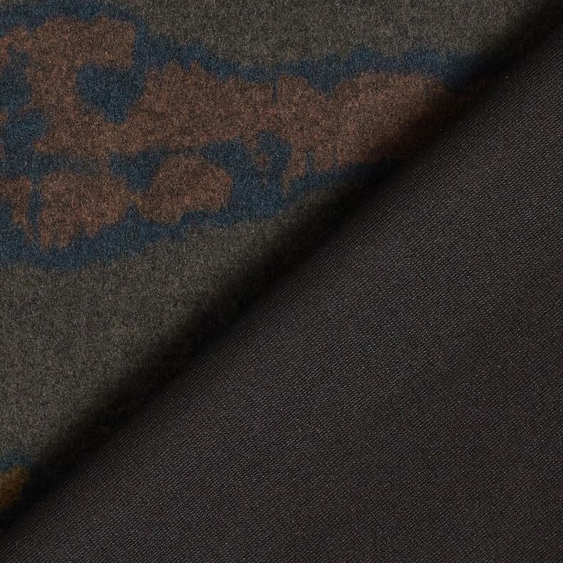 Jersey Romanit Cardado Linhas de água – castanho escuro/preto,  image number 4