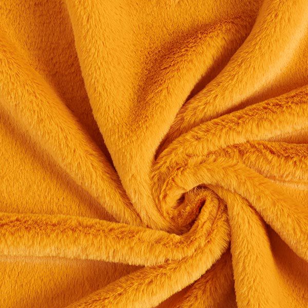 Tecido para estofos Pelo artificial – amarelo-caril,  image number 1