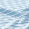 Malha fina Fita de cordão – azul claro/branco,  thumbnail number 2