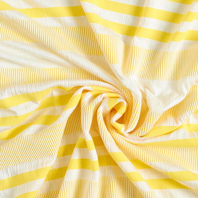 Jersey de viscose Colisão – branco/amarelo-limão,  image number 4