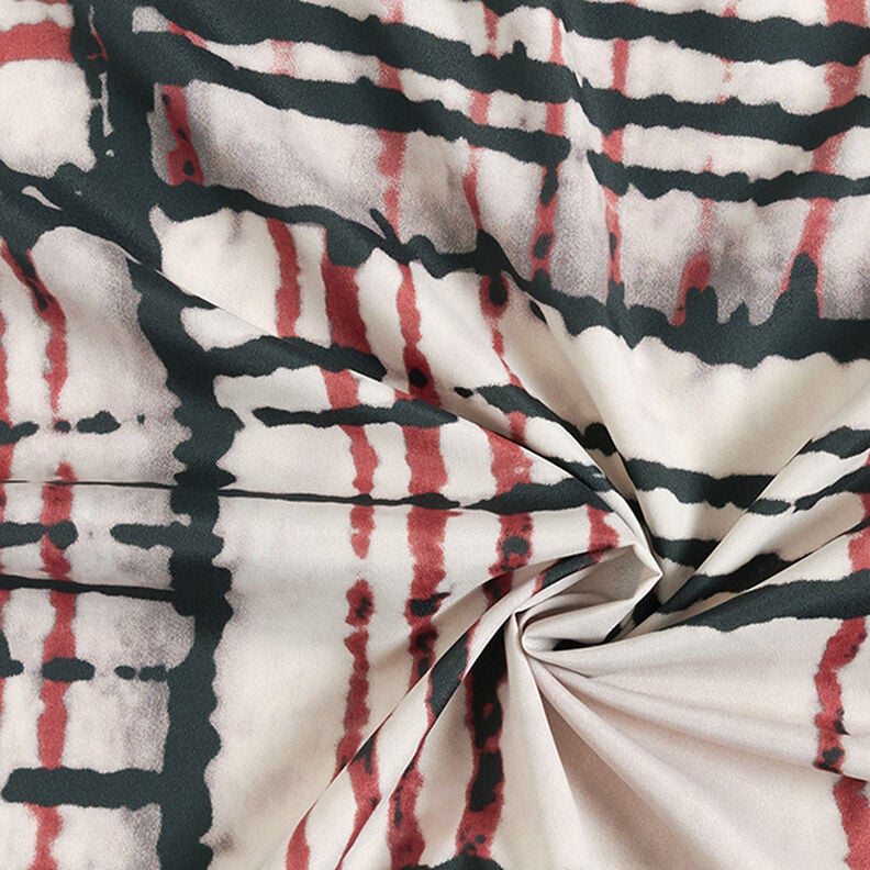 Tecido para blusas Xadrez esbatido &ndash; cinzento-p&eacute;rola,  image number 3