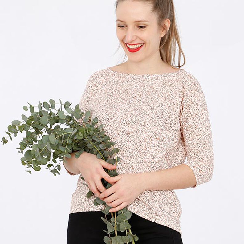 FRAU KARLA - Camisola de verão com mangas 3/4, Studio Schnittreif | XS - XXL,  image number 4