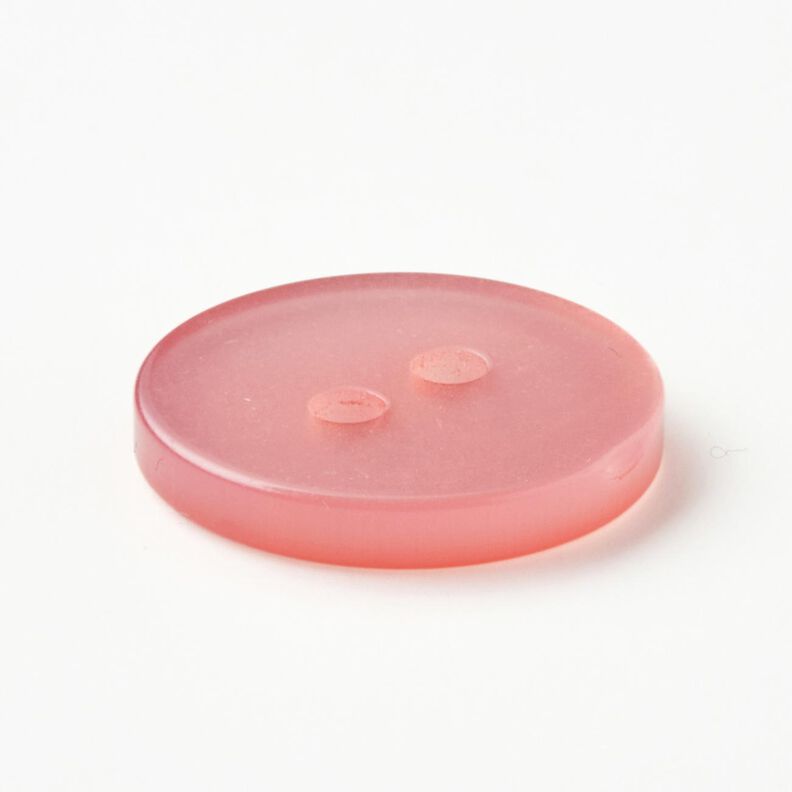 Botão de 2 furos brilhante [Ø 15 mm] – rosa,  image number 3