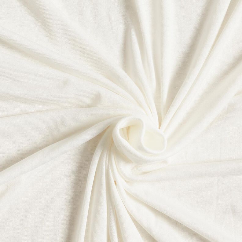 Jersey de verão Viscose Leve – branco sujo,  image number 1