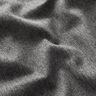 Tecido para estofos Melange fina – cinzento escuro,  thumbnail number 2