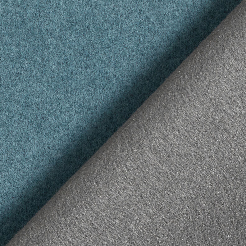 Tecido térmico para cortinas Melange fina – azul petróleo claro,  image number 5