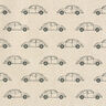 Tecido para decoração meio linho panamá VW Carocha Mini – natural/preto,  thumbnail number 1