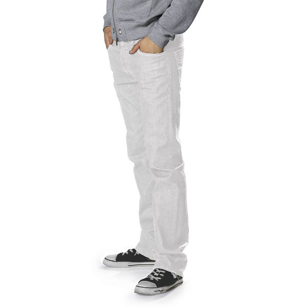 Jeans com stretch Ben – branco,  image number 5