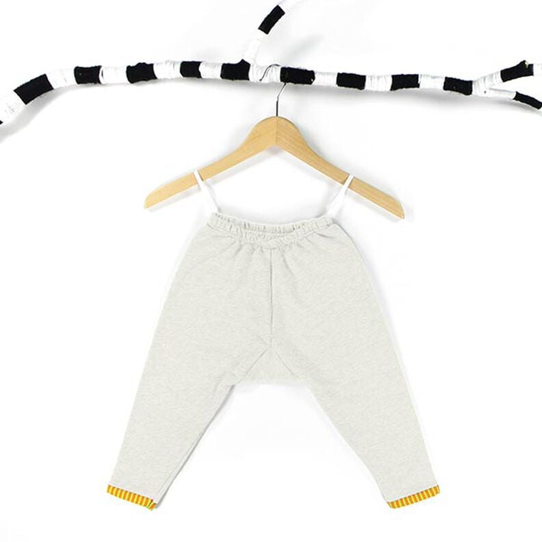 Sweat de algodão leve liso – branco sujo,  image number 4