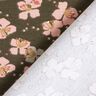 Jersey de algodão Florzinhas engraçadas – caqui,  thumbnail number 4