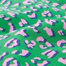 Algodão revestido Leo abstrato | Poppy Fabrics – verde/rosa,  thumbnail number 2