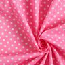 Popelina de algodão Polka Dots – rosa/branco,  thumbnail number 3