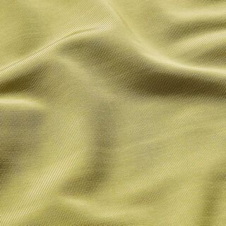 Tecido de camisola altamente elástico liso – amarelo-azeitona | Retalho 50cm, 