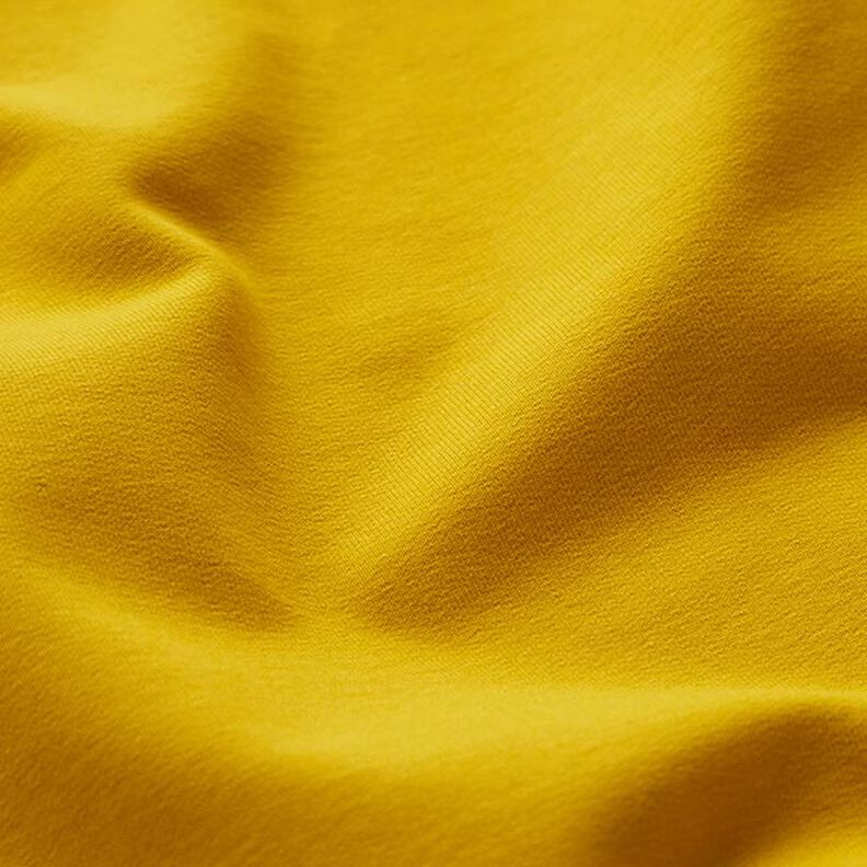 GOTS French Terry Sweat de verão | Tula – amarelo-caril,  image number 2